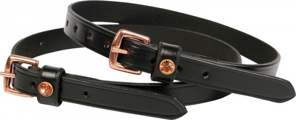 Harry's Horse Leder Sporenriemen Rosegold