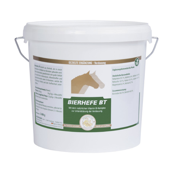 Vetripharm BIERHEFE BT Pulver 3kg Eimer