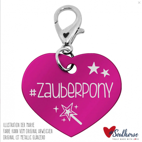 Soulhorse Marke "Zauberpony" Pferdemarke pink