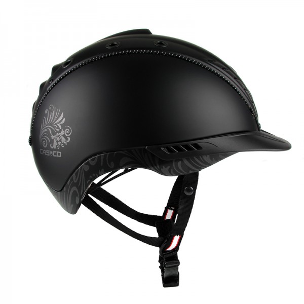 Casco Mistrall 2 schwarz floral