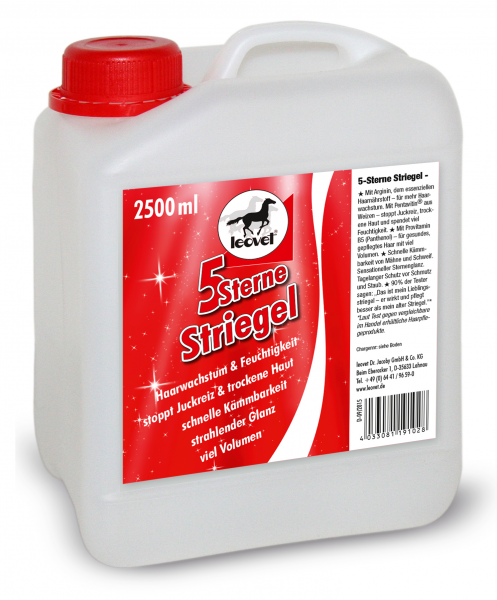 Leovet 5-Sterne Striegel 2,5l Kanister