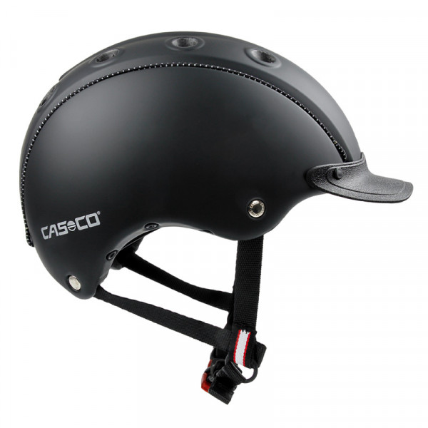 Casco Reithelm Choice Turnier schwarz matt