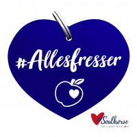 Soulhorse Marke "Allesfresser" Pferdemarke dunkelblau Soulhorse Marke "Allesfresser" Pferdemarke dunkelblau