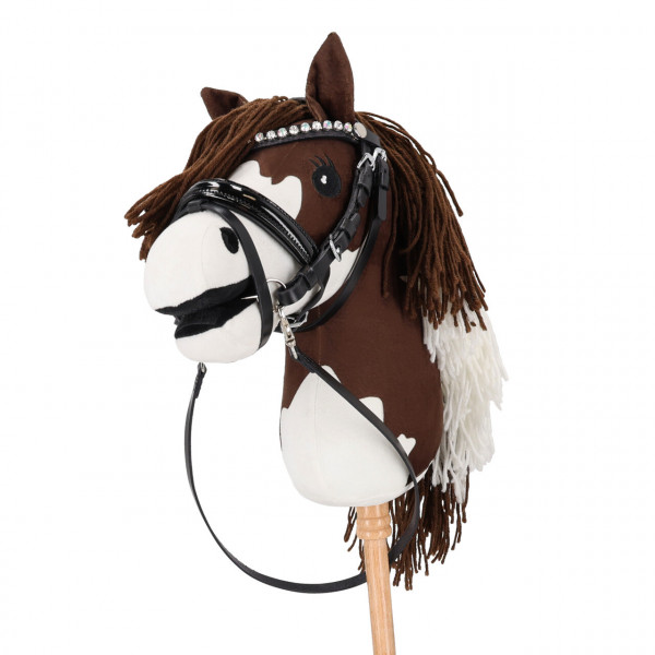 QHP Hobby Horse Trense Sunset mit Strass