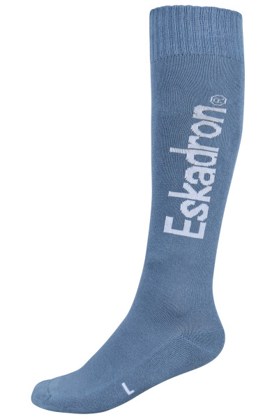 Eskadron Kniestrümpfe steel blue Classic Sports FS 2025 Reitsocken