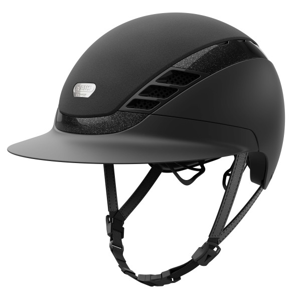 ABUS Pikeur Reithelm AirLuxe Supreme Lady Visor - black