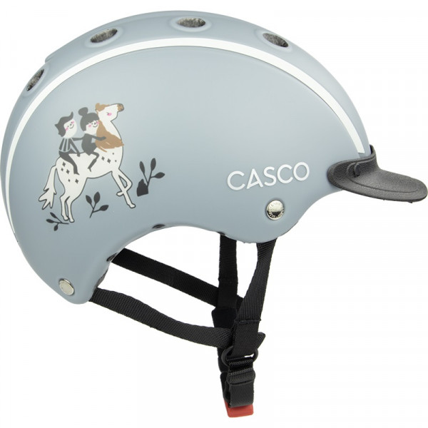 Casco Nori Trail of Tales Grey Kinderreithelm