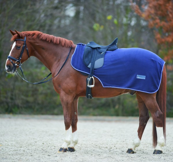 Waldhausen Economic Fleece-Nierendecke - nachtblau