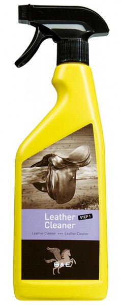 B&E Leather Cleaner - Step 1