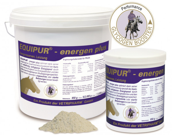Vetripharm EQUIPUR - energen plus Pulver