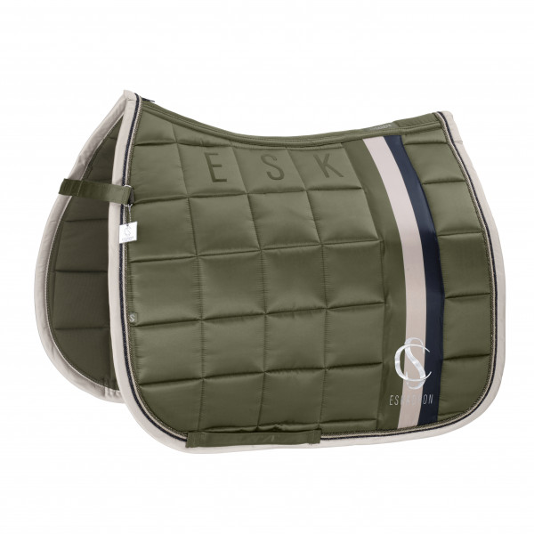Eskadron Schabracke Big Square Mattgloss dusty olive Classic Sports FS 2025