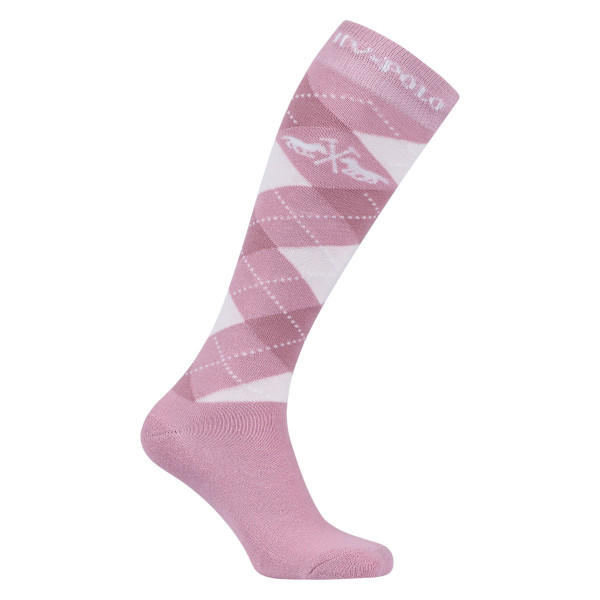 HV Polo Reitsocken Argyle HVP Pretty pink