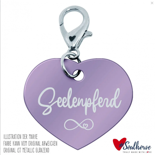 Soulhorse Marke "Seelenpferd" Pferdemarke light lilac