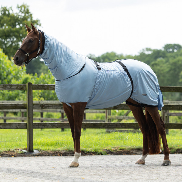 QHP Ekzemdecke steel blue