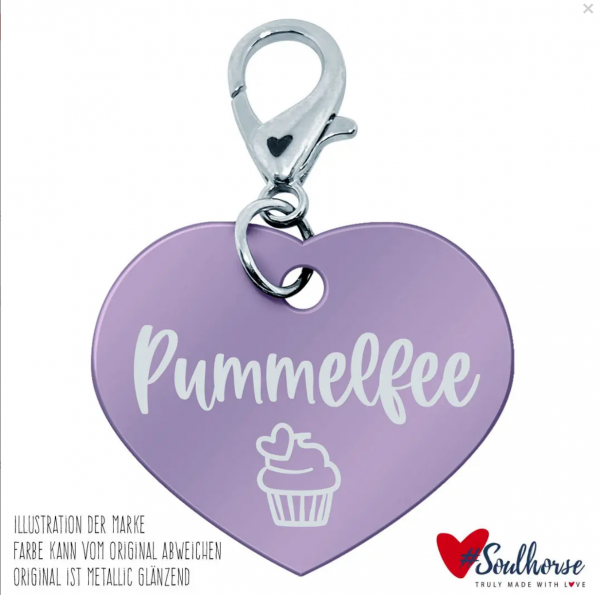 Soulhorse Marke "Pummelfee" Pferdemarke light lilac