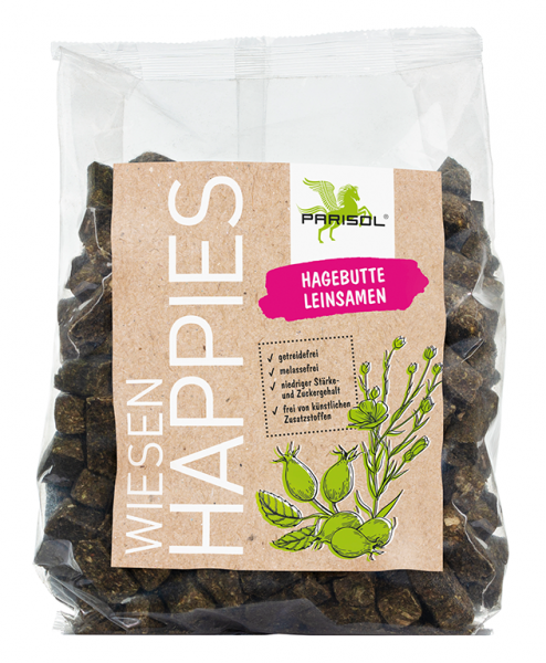 Parisol Wiesen happies "Hagebutte Leinsamen" 1kg