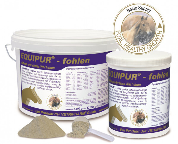Vetripharm EQUIPUR - fohlen Pulver